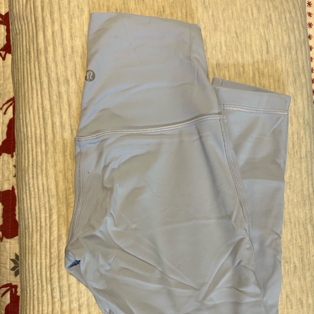 lululemon athletica Light Blue Leggings